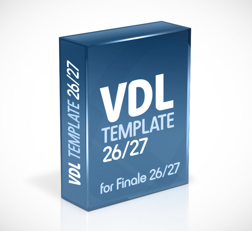 product box for Finale VDL Template